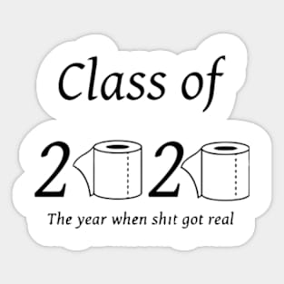 Class of 2020 Sticker